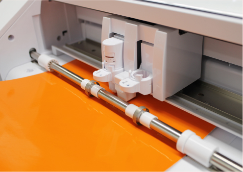 カッティングマシンでカットしてみよう　自動でカット