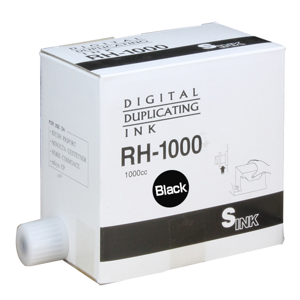 コニカミノルタ　CD1000／CDI-104／CDI-105互換 【汎用】インク【黒】（5本入り） 　RH1000